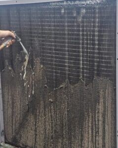 cleaning air filter
